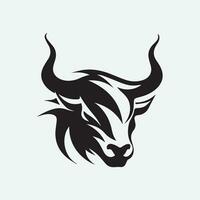 touro logotipo Projeto ilustração vetor