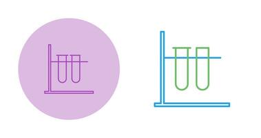 ícone de vetor de tubos de ensaio