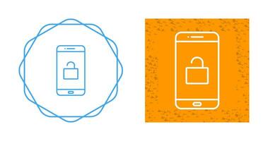 ícone de vetor de telefone desbloqueado