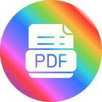 ícone de vetor pdf