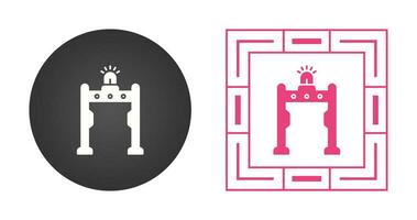 ícone de vetor de detector de metais