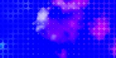 pano de fundo vector rosa, azul claro com pontos. discos coloridos abstratos em fundo gradiente simples. padrão para sites.