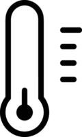 termômetro remédio ícone símbolo imagem vetor. ilustração do a temperatura frio e quente a medida ferramenta Projeto imagem.eps 10 vetor