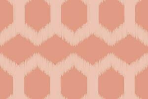 étnico ikat tecido padronizar geométrico estilo. ikat bordado étnico oriental padronizar rosa ouro Rosa ouro fundo. resumo,ilustração.textura,vestuário,quadro,decoração,motivo namorados. vetor