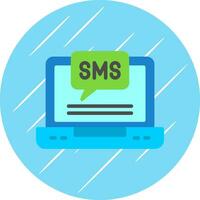 design de ícone de vetor de sms