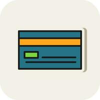 design de ícone de vetor de cartão de crédito