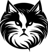 gato - minimalista e plano logotipo - vetor ilustração