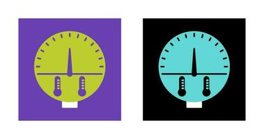 ícone de vetor indicador de temperatura