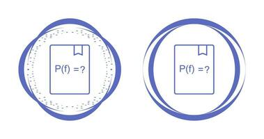 resolver ícone de vetor de função