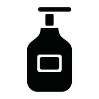 garrafa líquido Sabonete ícone vetor