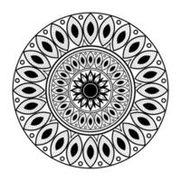 desenho de fundo de mandala vetor