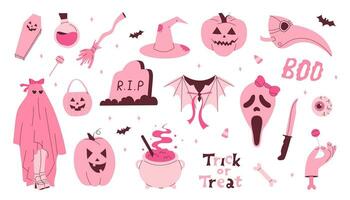 letras de halloween boo com duas bruxas engraçadas. 3466036 Vetor no  Vecteezy