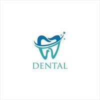 design de logotipo de clínica odontológica logotipo do dentista dente abstrato linear dentista estomatologia vetor