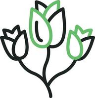 tulipa ícone imagem. vetor