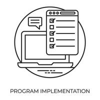 ícone plano de desenvolvimento web vetor