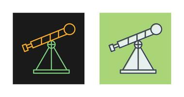 ícone de vetor de telescópio