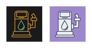 ícone de vetor de posto de gasolina