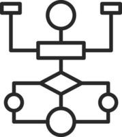 fluxo gráfico vetor ícone Projeto