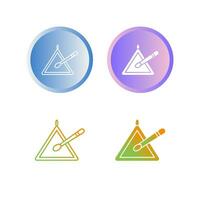 ícone de vetor de triângulo