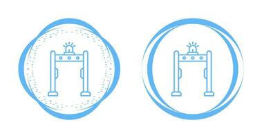 ícone de vetor de detector de metais