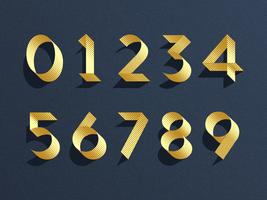 Conjunto de vetores de números de fita de ouro