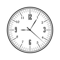 Tempo e relógio linha arte. assistir, cronômetro, data, atual Tempo e vetor linear arte.