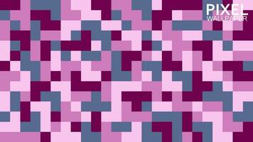 modelo pixel fundo abstrato Rosa meio-tom cor papel de parede Projeto para imprimir, rede e Móvel formulários. vetor ilustração. moderno e na moda estilo.