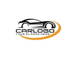 Esportes carro logotipo ícone definir. motor veículo concessionária emblemas. auto silhueta garagem símbolos. vetor ilustração.