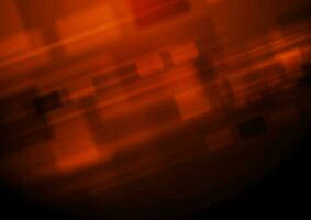 Sombrio laranja abstrato tecnologia geométrico fundo vetor