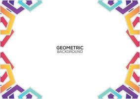 geométrico moderno fundo Projeto gradiente cor vetor