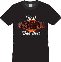 vintage basquetebol t camisa Projeto vetor