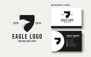 inspiração para o design do logotipo da águia vetor