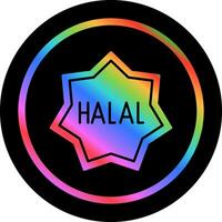 ícone de vetor halal