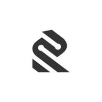 carta r logotipo Projeto elemento vetor com moderno conceito