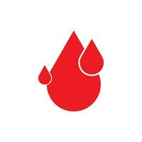 humano sangue logotipo modelo vetor ícone ilustração Projeto em branco fundo.