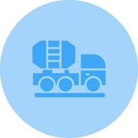 ícone de vetor de caminhão misturador