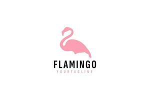 flamingo logotipo vetor ícone ilustração