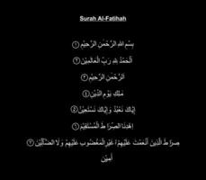 al fatiha ou al fatiga, abertura ou abridor, é a primeiro surata do a alcorão, 7 versos que estão uma oração para orientação e misericórdia, recitado dentro muçulmano obrigatório e voluntário orações dentro a sholat. vetor