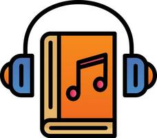 audio livro vetor ícone Projeto