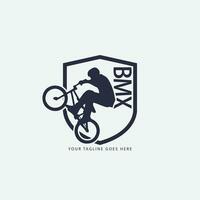 logotipo de mountain bike vetor