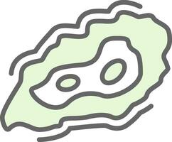 design de ícone de vetor de ostra