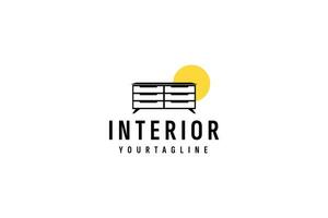 interior logotipo vetor ícone ilustração