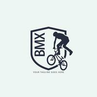 logotipo de mountain bike vetor