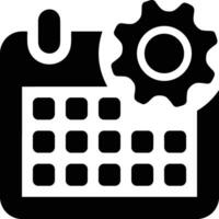 calendário cronograma ícone símbolo imagem vetor. ilustração do a moderno compromisso lembrete agenda símbolo gráfico Projeto imagem. eps 10 vetor