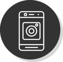 Instagram vetor ícone Projeto