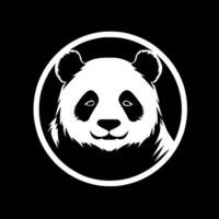 panda, Preto e branco vetor ilustração