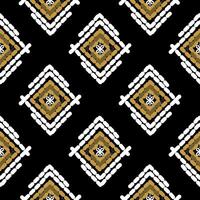 desatado padronizar dentro tribal, folk bordado, e mexicano estilo. asteca geométrico arte enfeite design de impressão para tapete, papel de parede, roupas, invólucro, tecido, cobrir, têxtil vetor