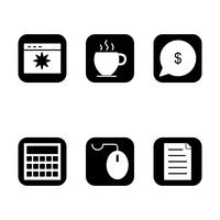 Conjunto de vetor SEO Search Engine Optimization Icons