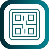 qr código vetor ícone Projeto