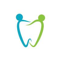 ilustração em vetor modelo logotipo dental